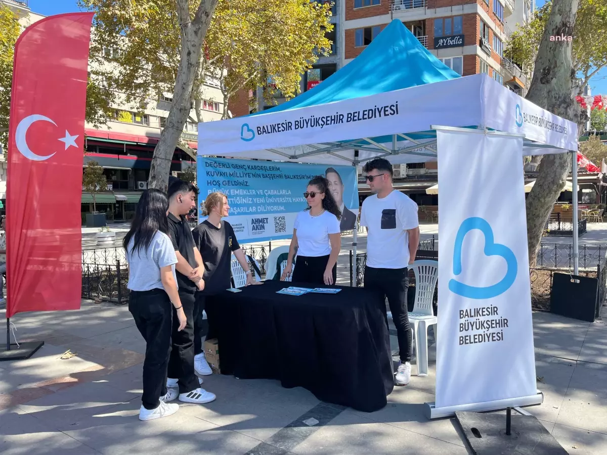 Balıkesir Büyükşehir Belediyesi, Üniversite Öğrencilerine Yönelik Tanıtım Standı Açtı