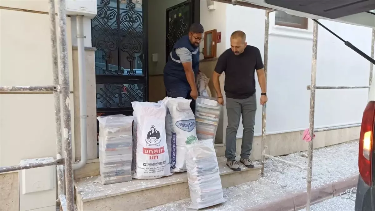 Keşan’da Eski Kitaplar Geri Dönüşüme Kazandırılıyor