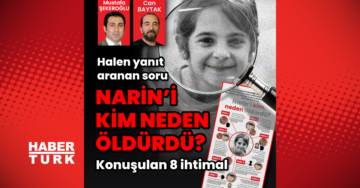 Narin’in katili kim ve Narin neden öldürüldü? 8 ihtimal konuşuluyor