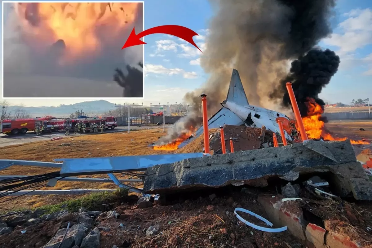 Güney Kore’de yolcu uçağı pistten çıkıp duvara çarptı! 179 kişi hayatını kaybetti