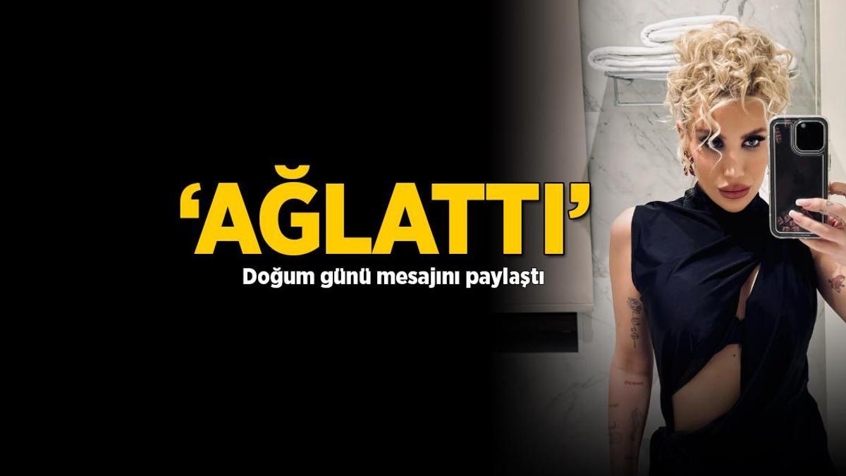 İrem Derici’yi ağlatan doğum günü kutlaması! ‘Cesur, sınır tanımaz…’