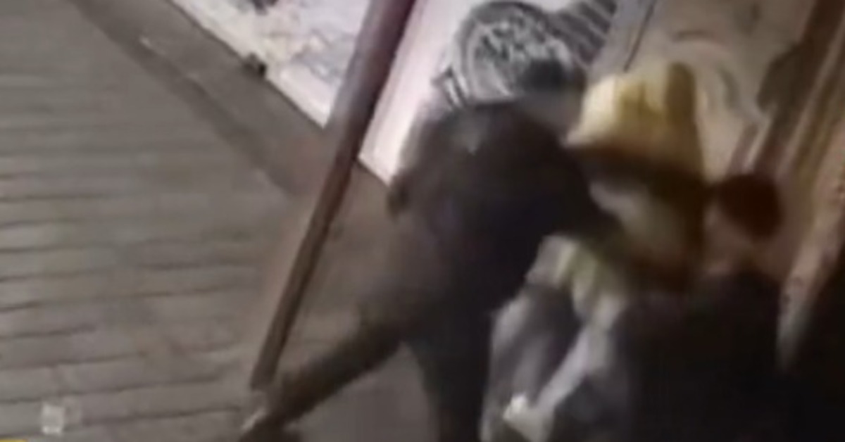 Bekçi saldırganı vurdu!