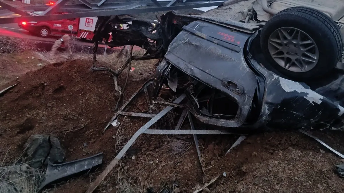 Bingöl’de trafik kazası! 1 ölü, 1 yaralı