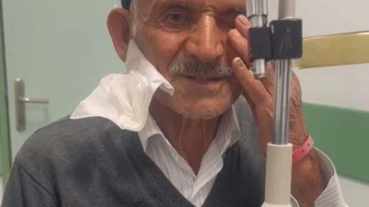 Kornea nakledilen 83 yaşındaki hasta: 10 yıldır bekliyordum